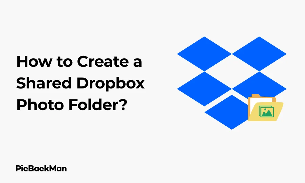 How to Create a Shared Dropbox Photo Folder