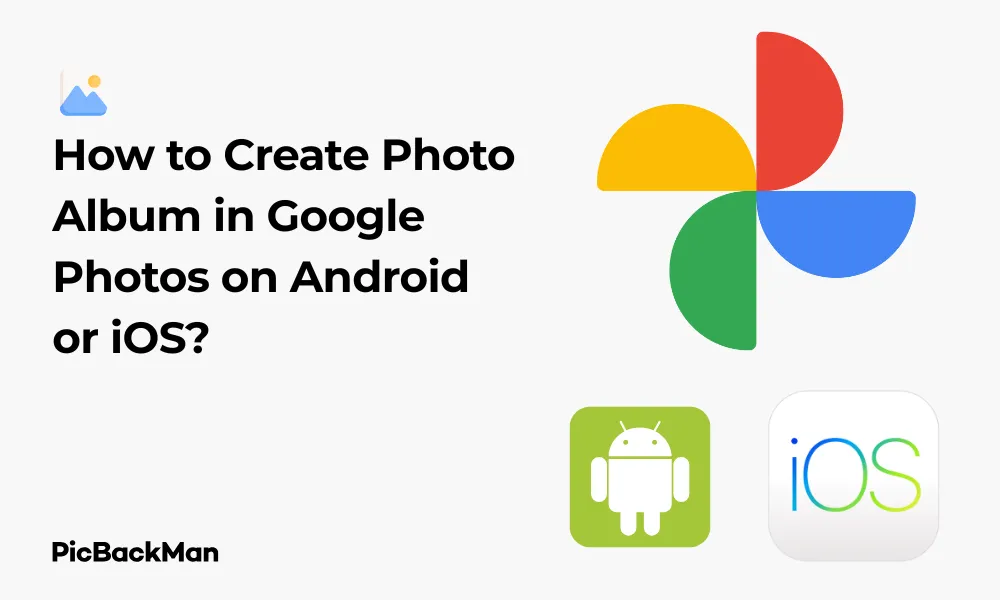 How to Create Photo Album in Google Photos on Android or iOS