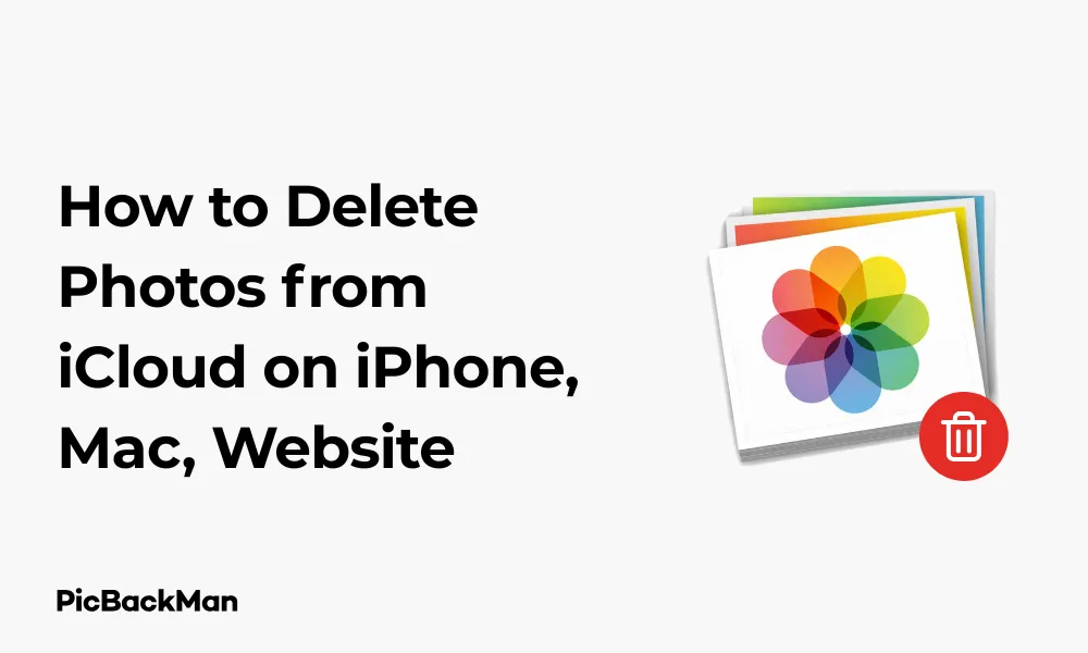 How to Delete Photos from iCloud on iPhone, Mac, Website