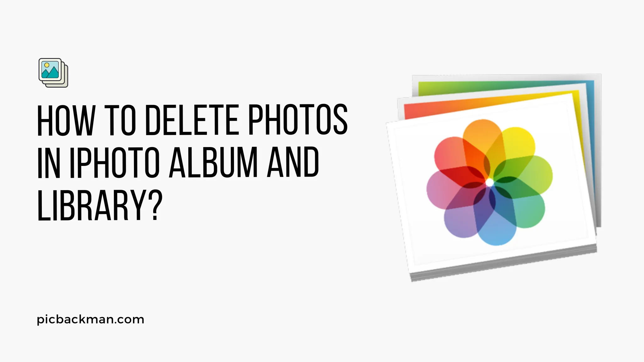 How to Delete Photos in iPhoto Album and Library?