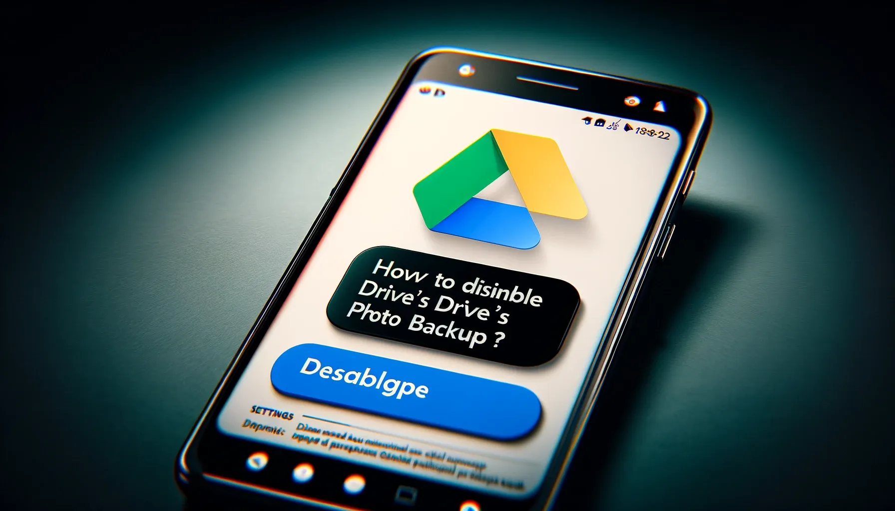 How To Disable Google Drive's Photos Backup On Android?