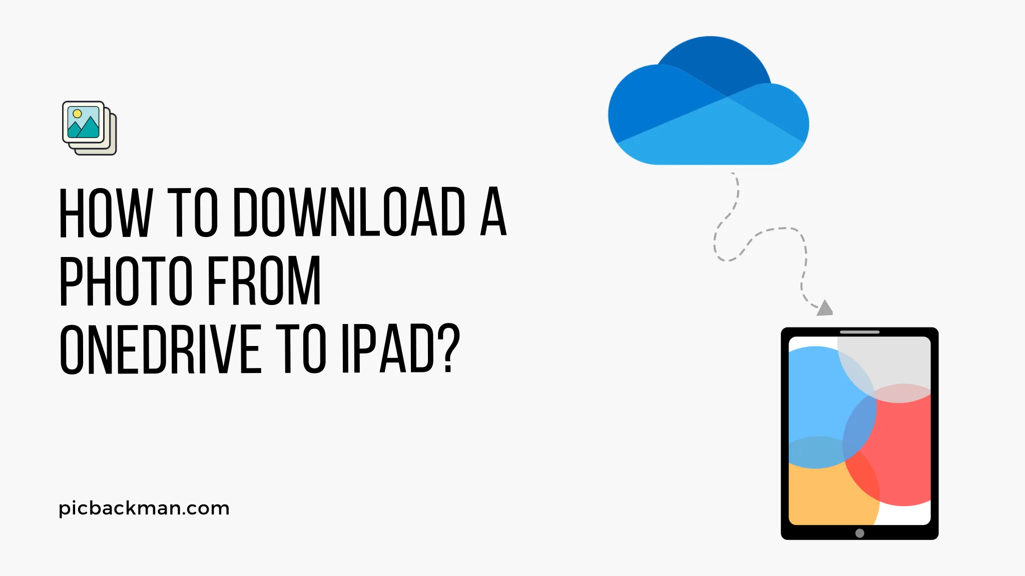 How to Download a Photo from OneDrive to iPad