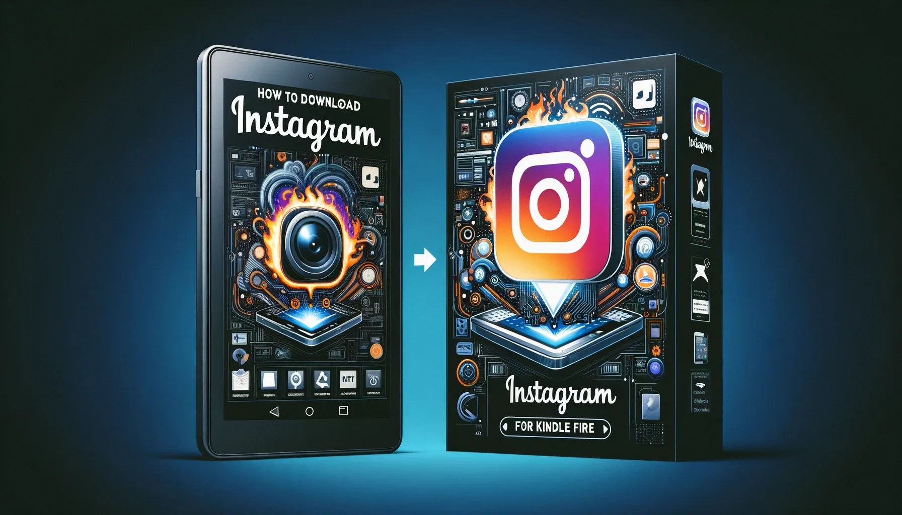 How to download Instagram for Kindle Fire?