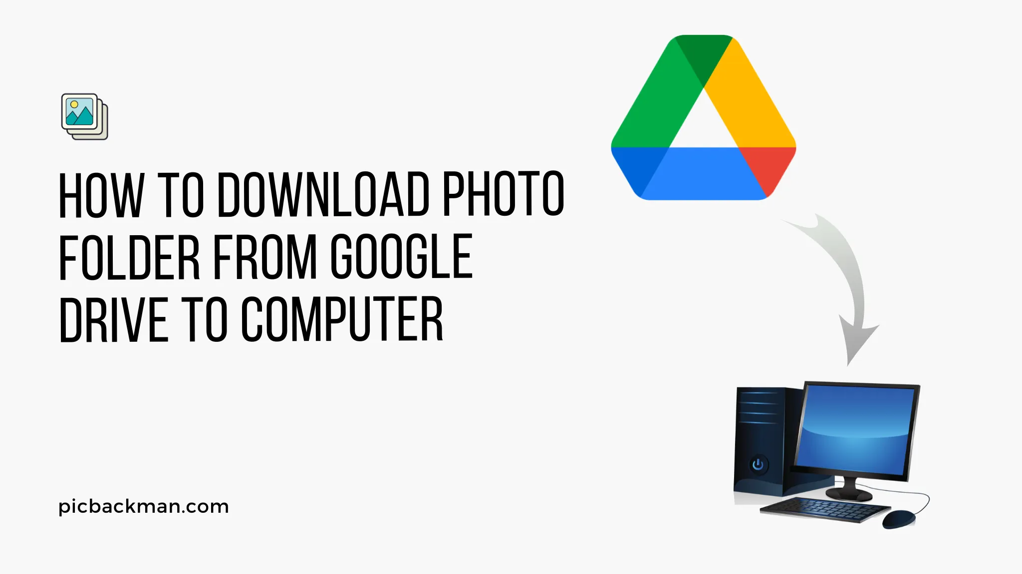 How to Download Photo folder from Google Drive to Computer