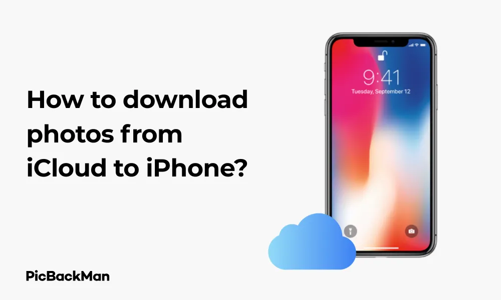 How to download photos from iCloud to iPhone