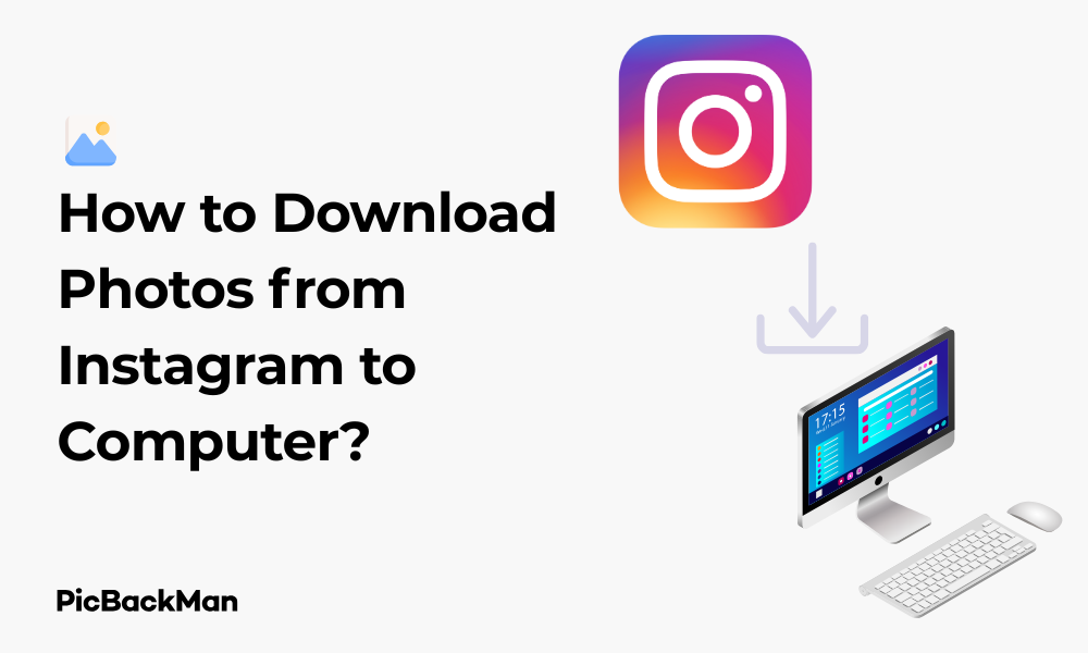 How to Download Photos from Instagram to a Computer