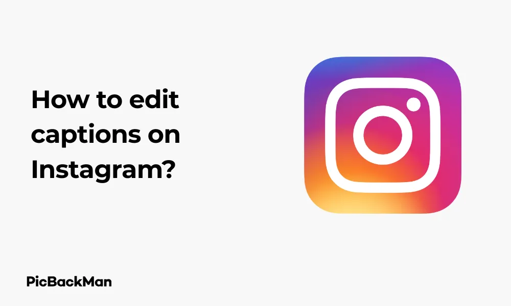 How to edit captions on Instagram