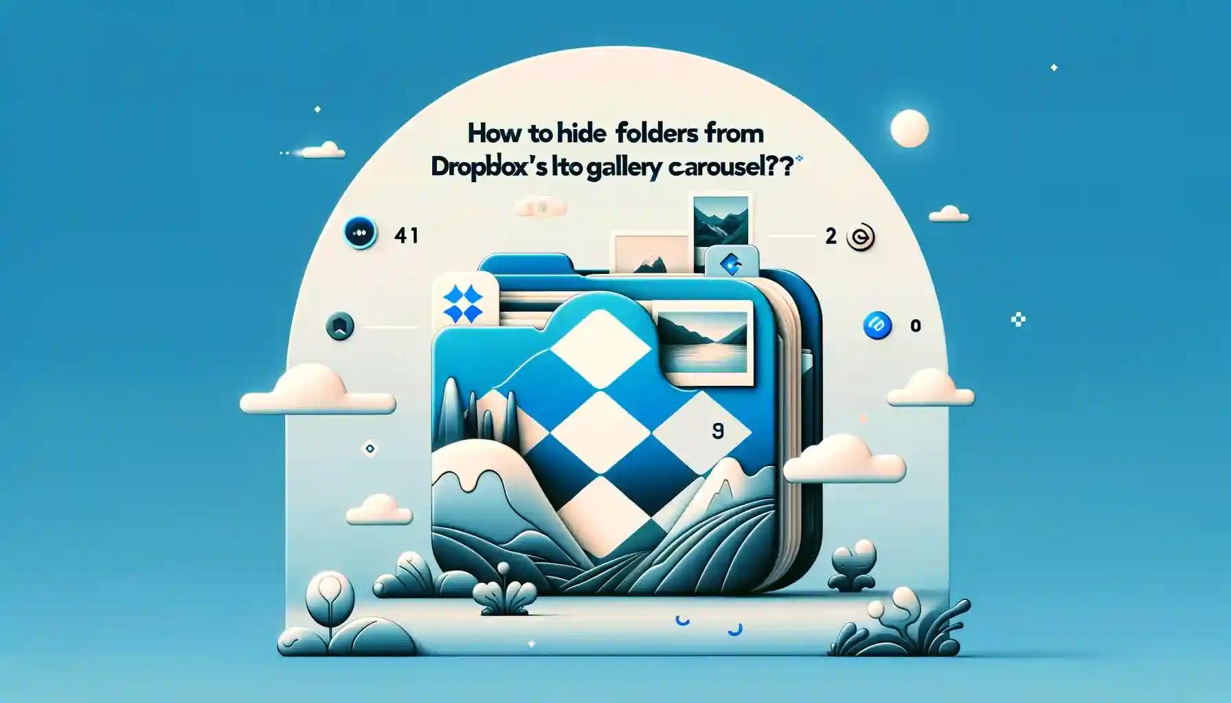 How to Hide Folders from Dropbox's Photo Gallery Carousel?