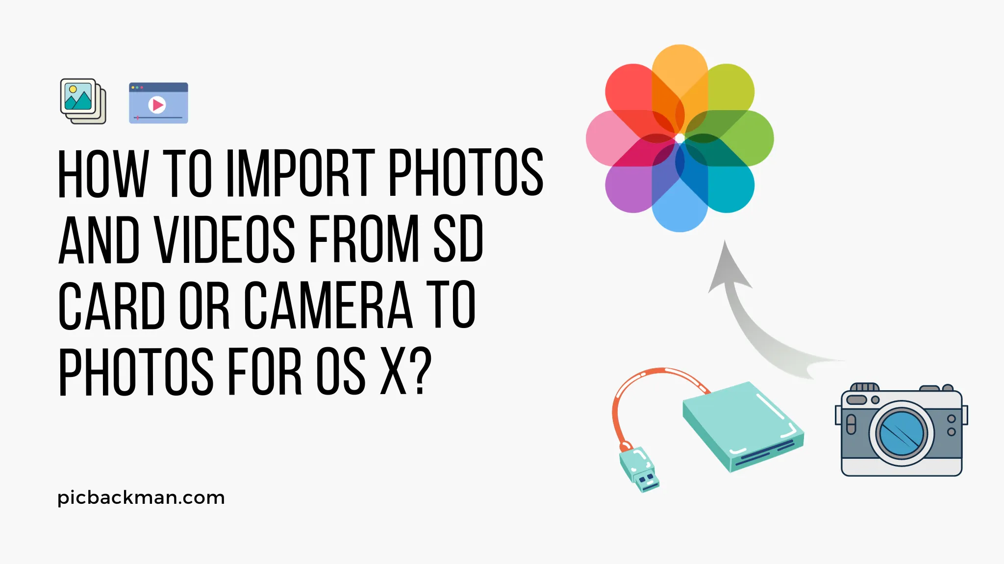 How to Import Photos and Videos from SD Card or Camera to Photos for OS X?