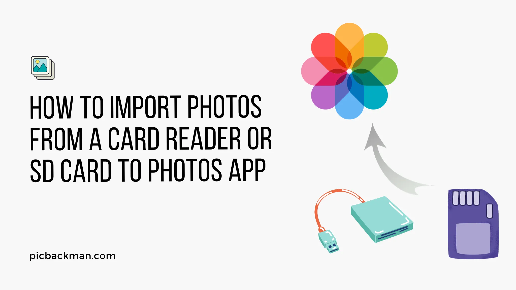 How to Import Photos from a Card Reader or SD Card to Photos App