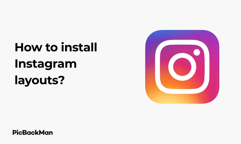How to install Instagram layouts