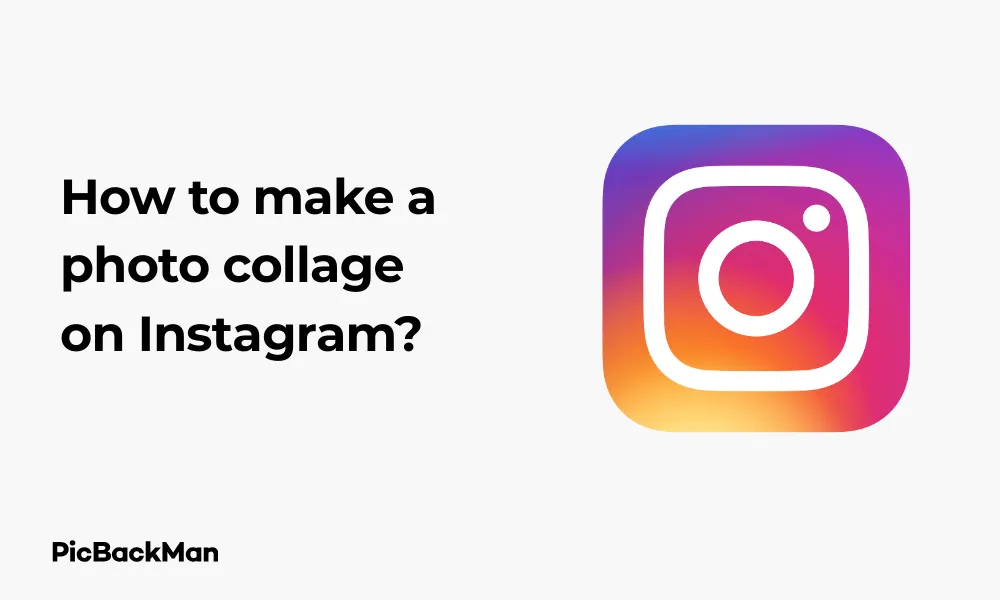 How to make a photo collage on Instagram