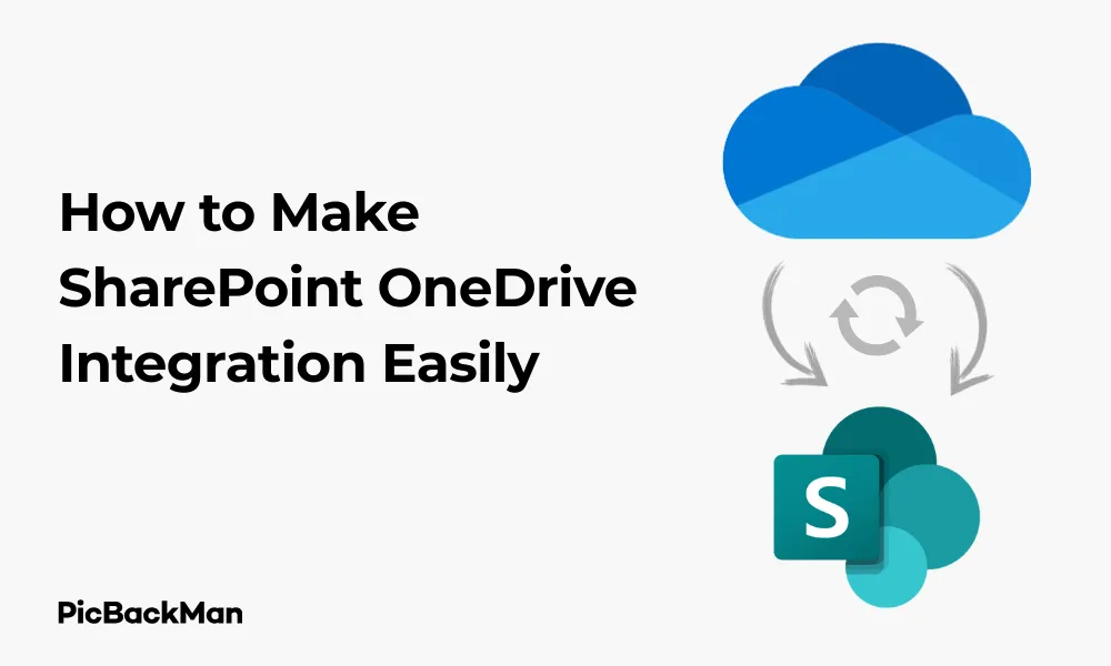 How to Make SharePoint OneDrive Integration Easily
