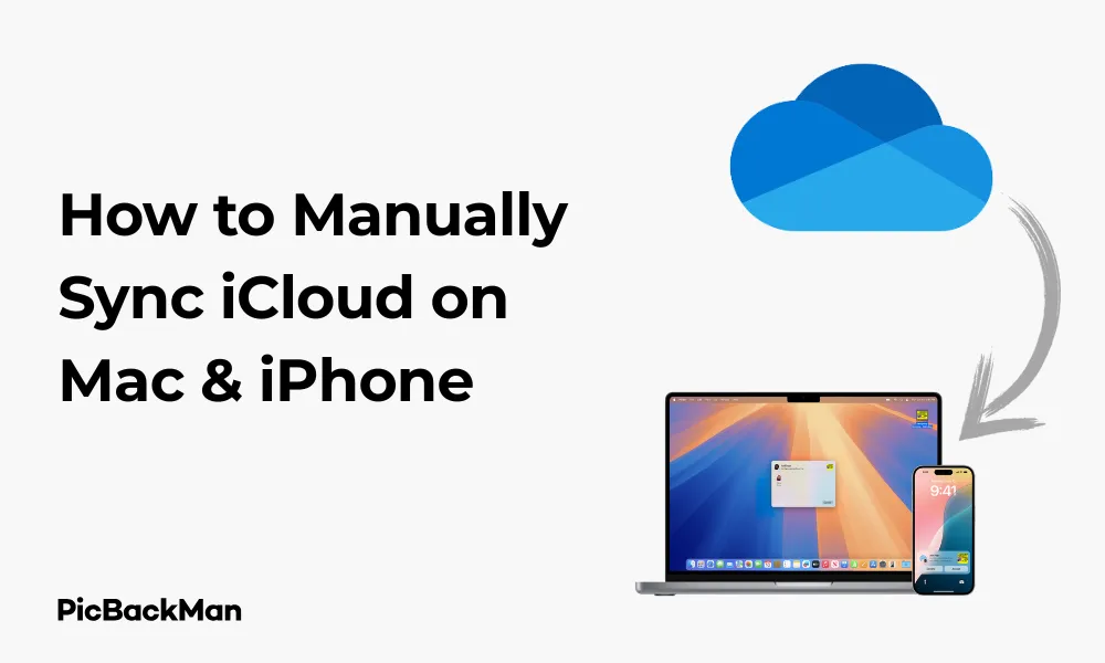 How to Manually Sync iCloud on Mac & iPhone
