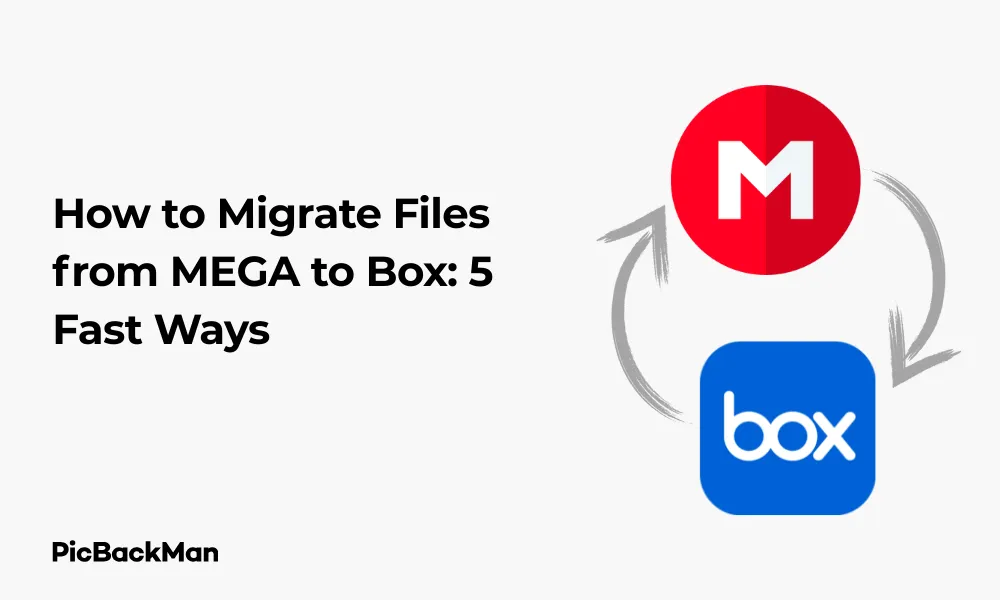 How to Migrate Files from MEGA to Box: 5 Fast Ways