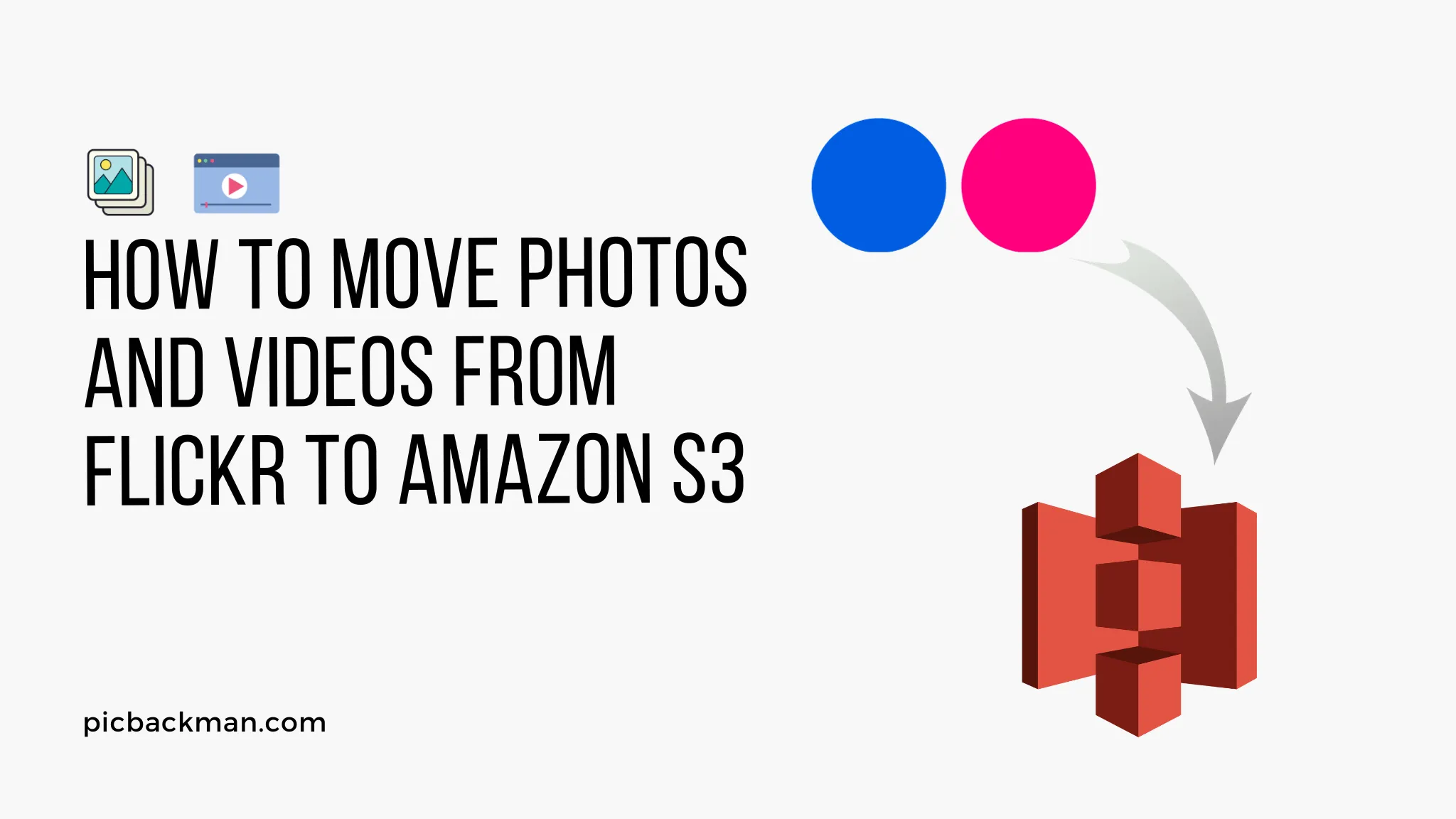 How to Move Photos and Videos from Flickr to Amazon S3