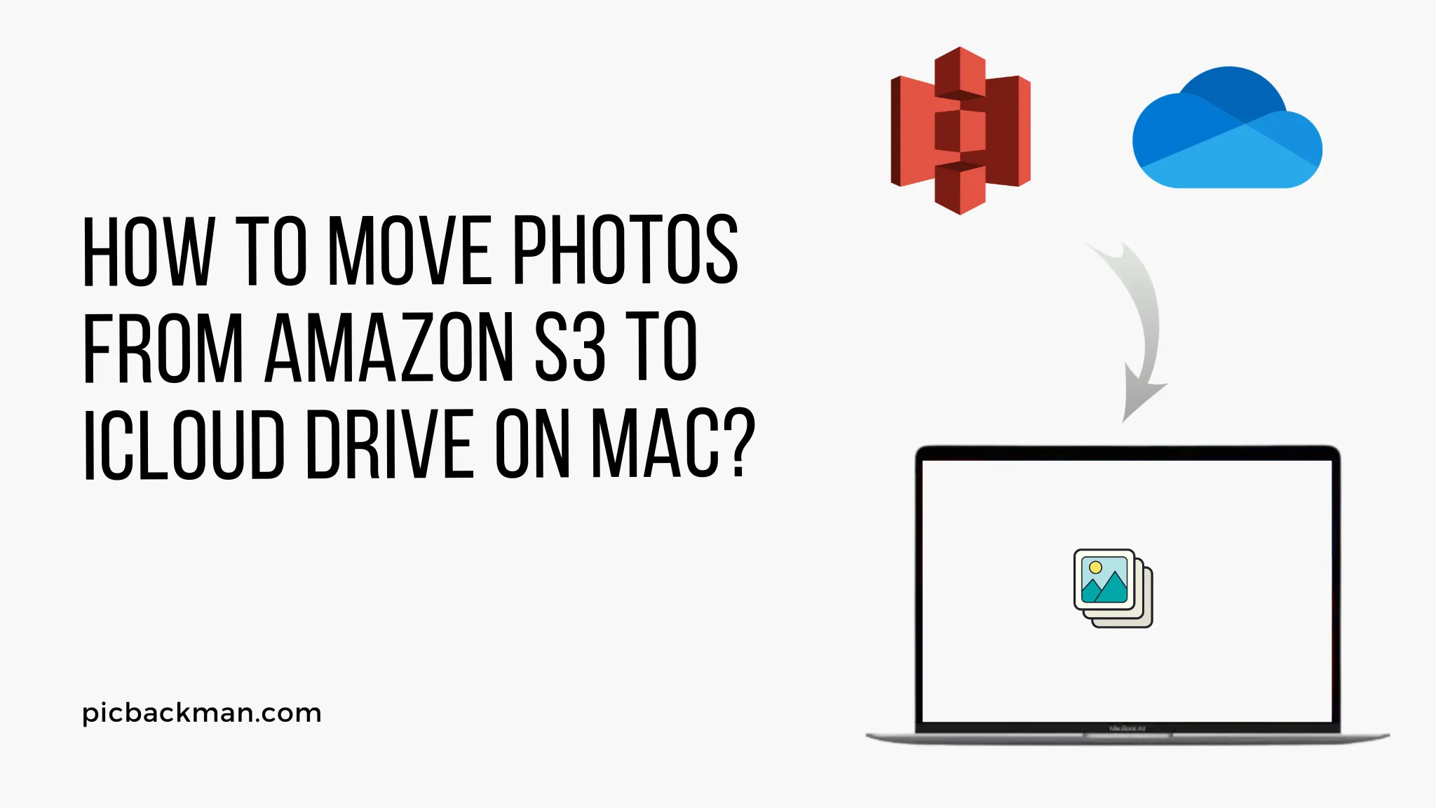How to Move Photos from Amazon S3 to iCloud Drive on Mac?