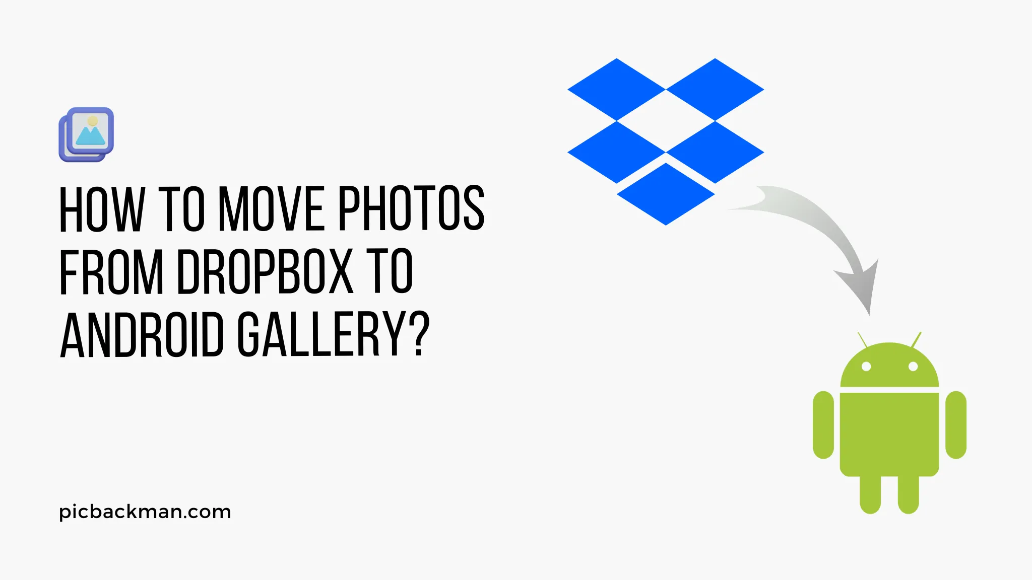 How to Move photos from Dropbox to Android Gallery