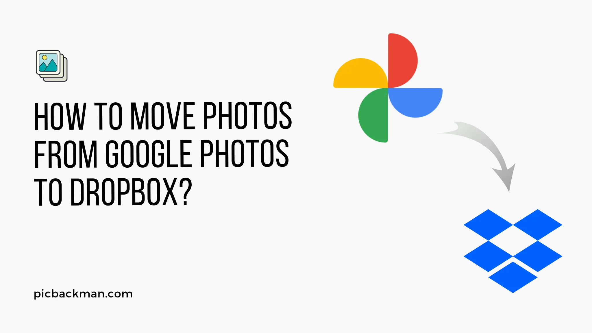 How to Move Photos from Google Photos to Dropbox?