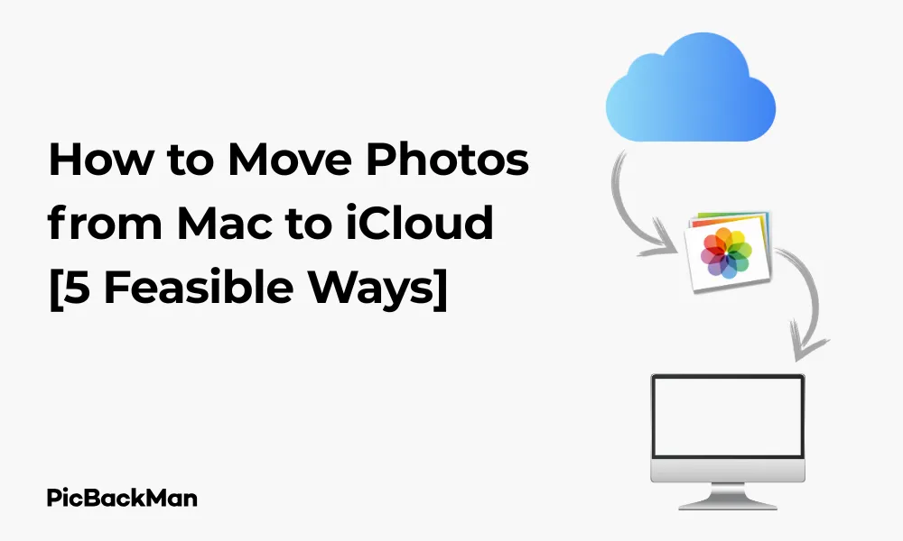 How to Move Photos from Mac to iCloud [5 Feasible Ways]