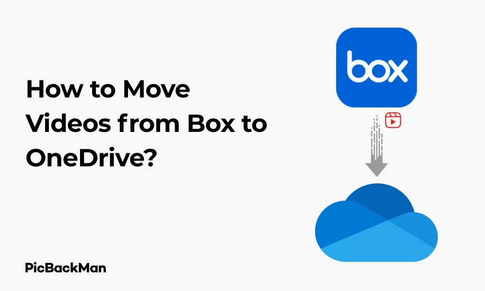 How to Move Videos from Box to OneDrive