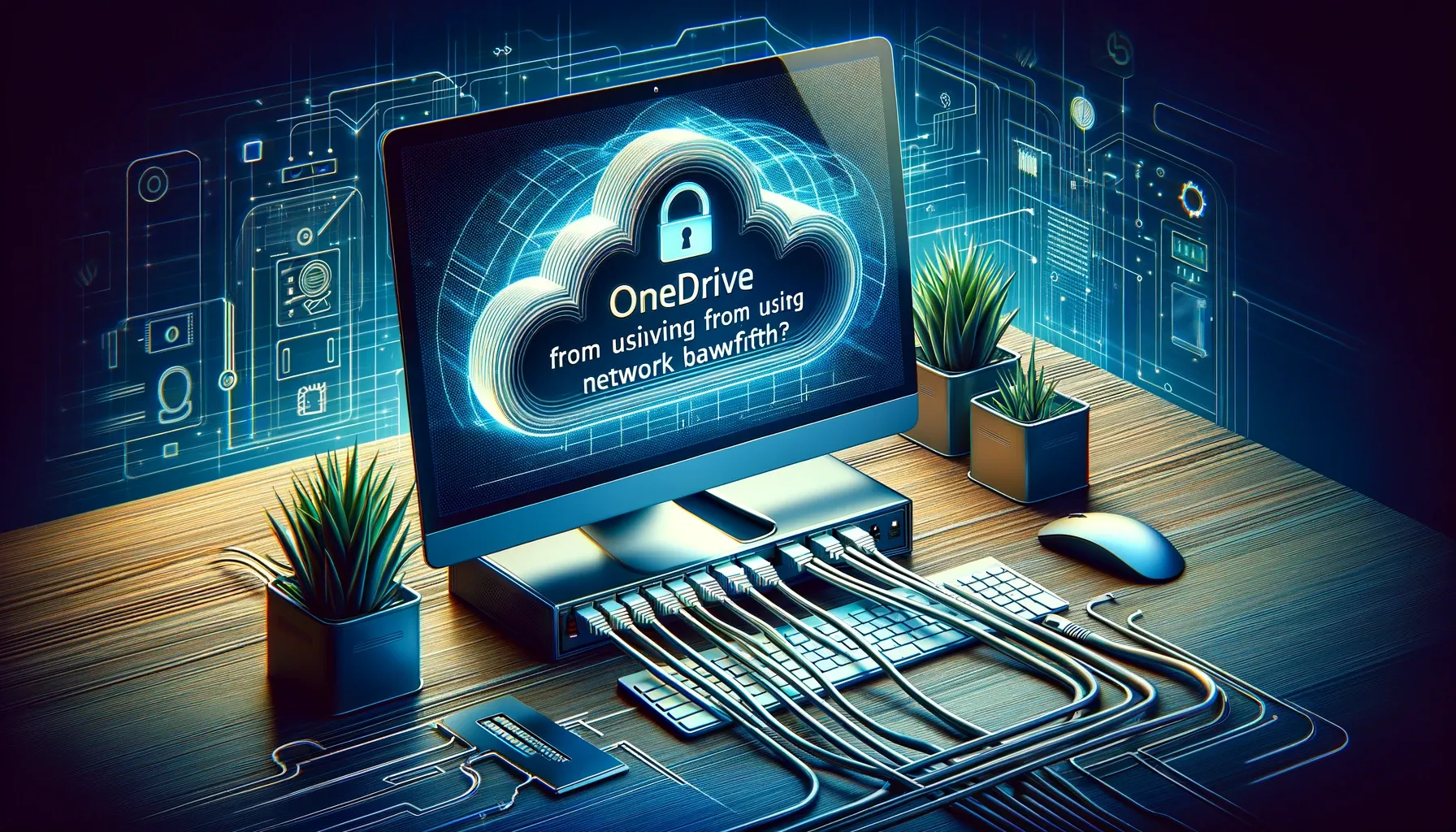 How to Prevent OneDrive from using Network Bandwidth?