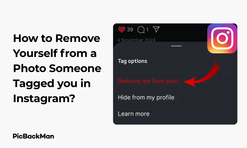 How to Remove Yourself from a Photo Someone Tagged you in Instagram