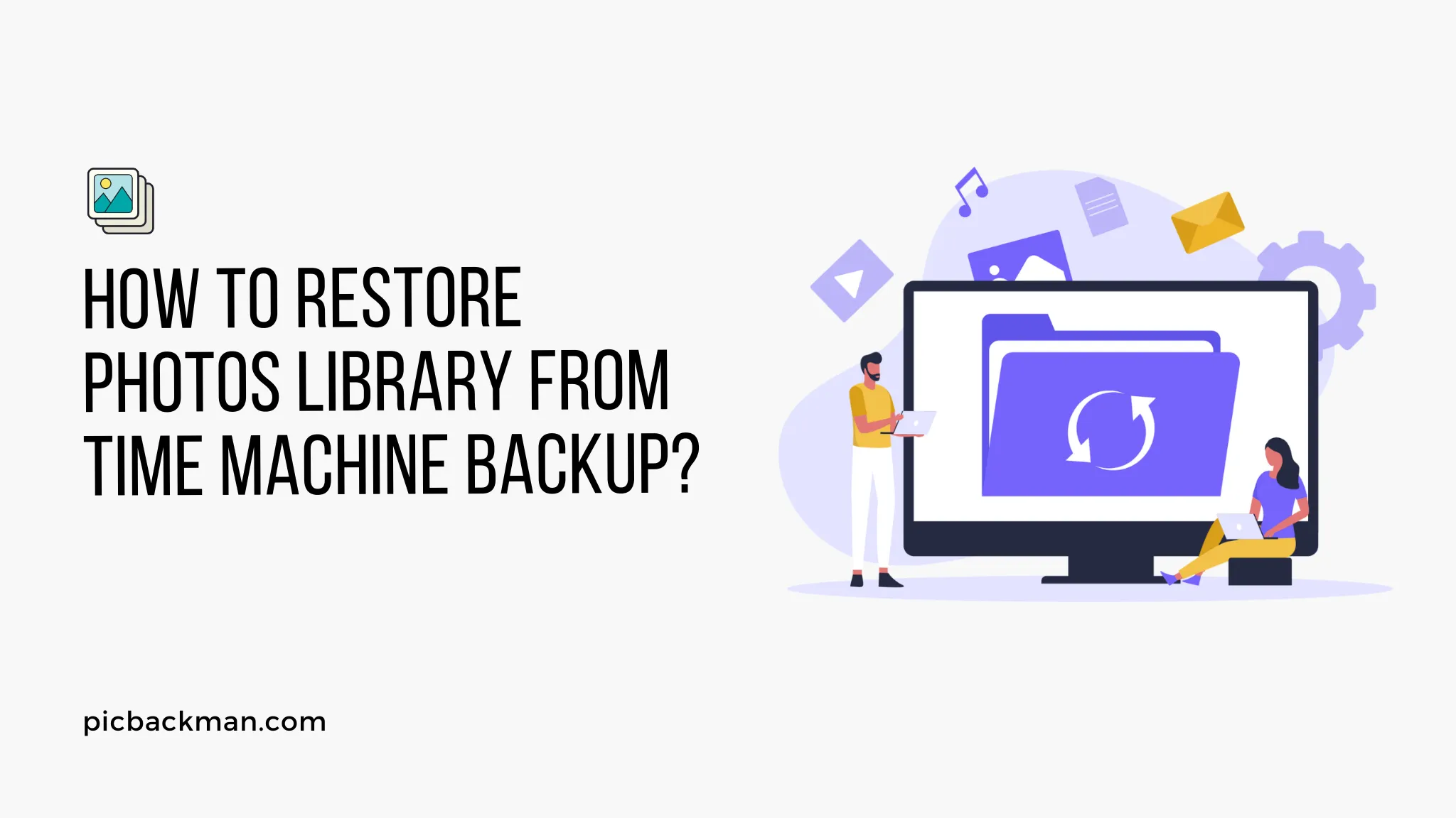 How to Restore Photos Library from Time Machine Backup