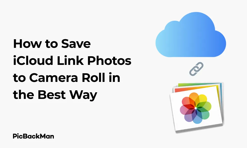 How to Save iCloud Link Photos to Camera Roll in the Best Way