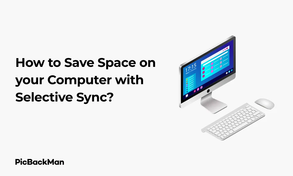 How to Save Space on your Computer with Selective Sync