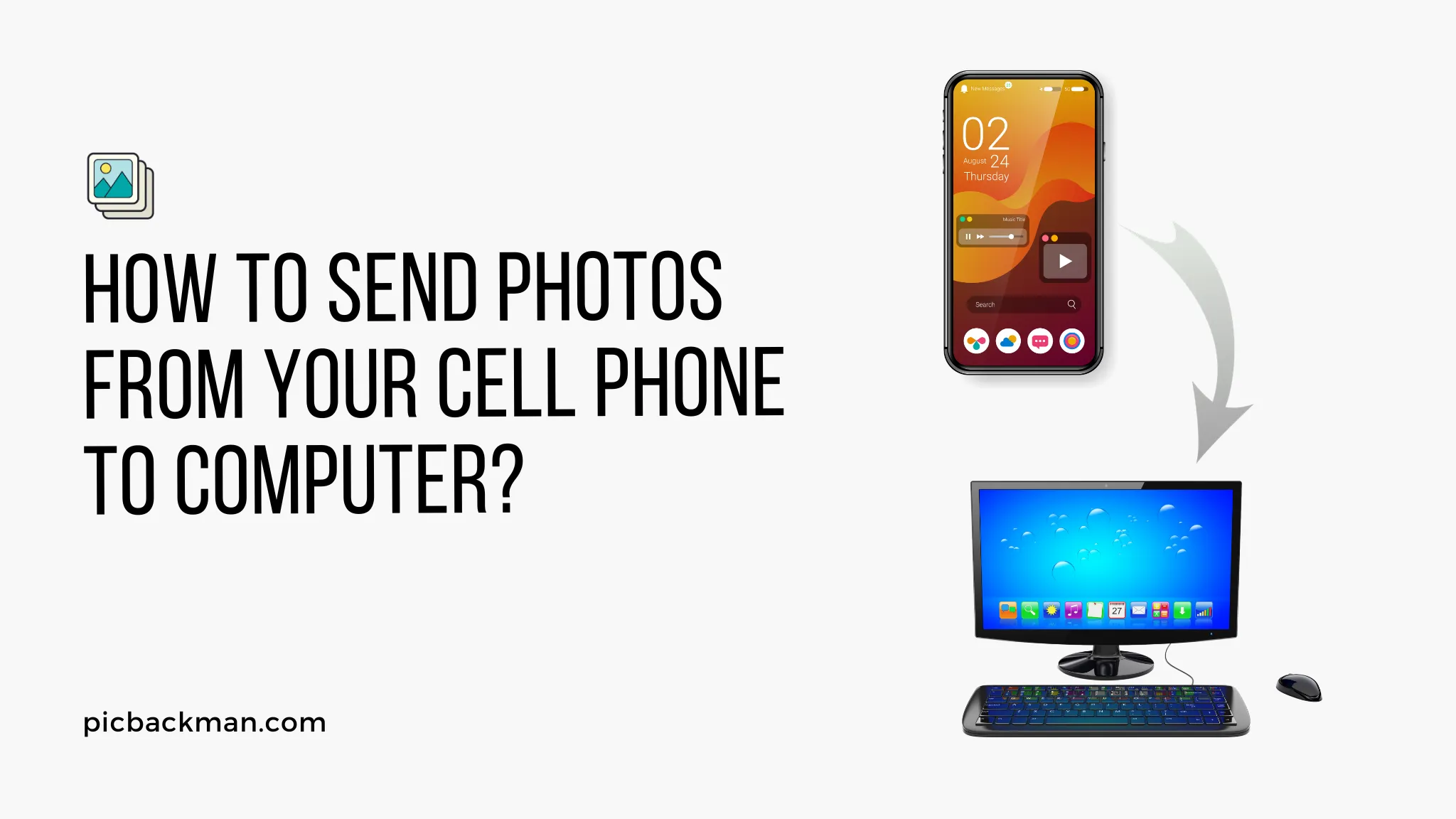 How to Send Photos from Your Cell Phone to Computer?