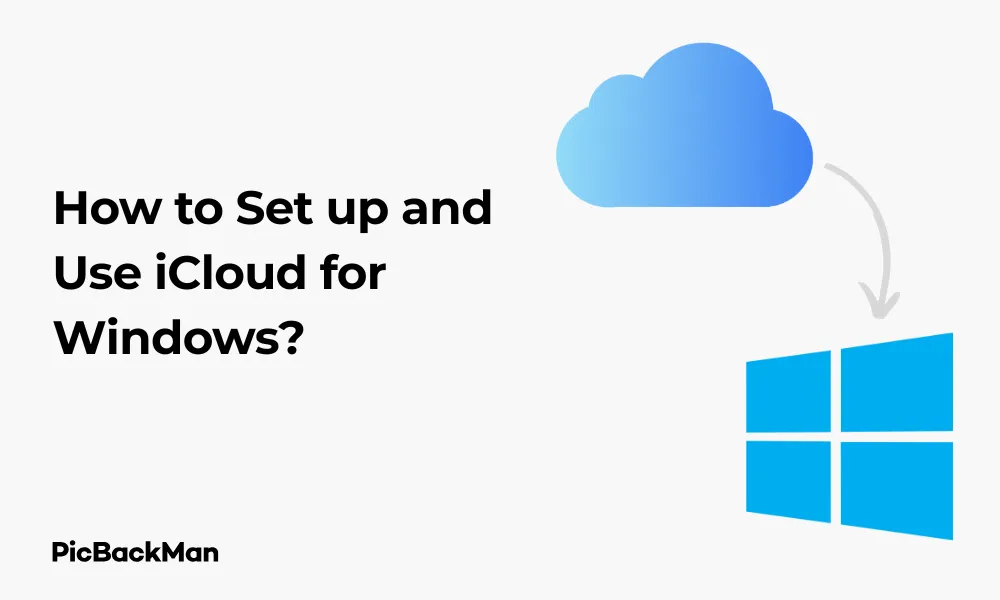How to Set up and Use iCloud for Windows