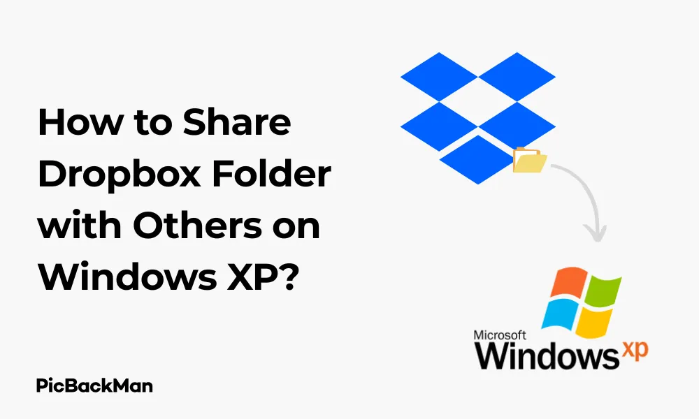 How to Share Dropbox Folder with Others on Windows XP