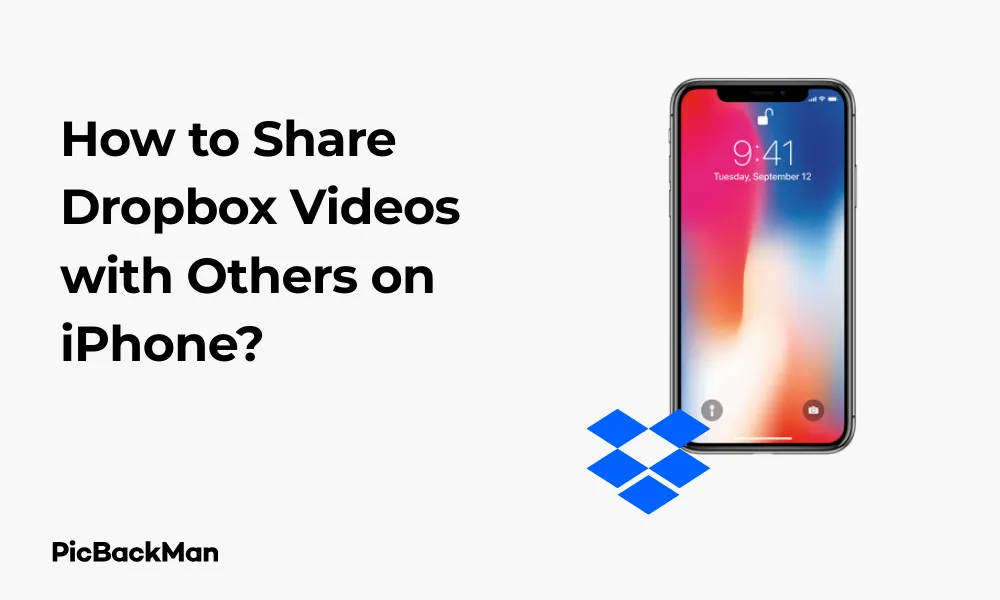 How to Share Dropbox Videos with Others on iPhone