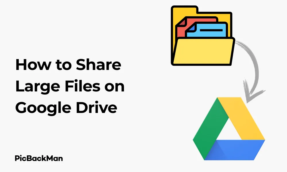How to Share Large Files on Google Drive [4 Ways + 1 Alternative]