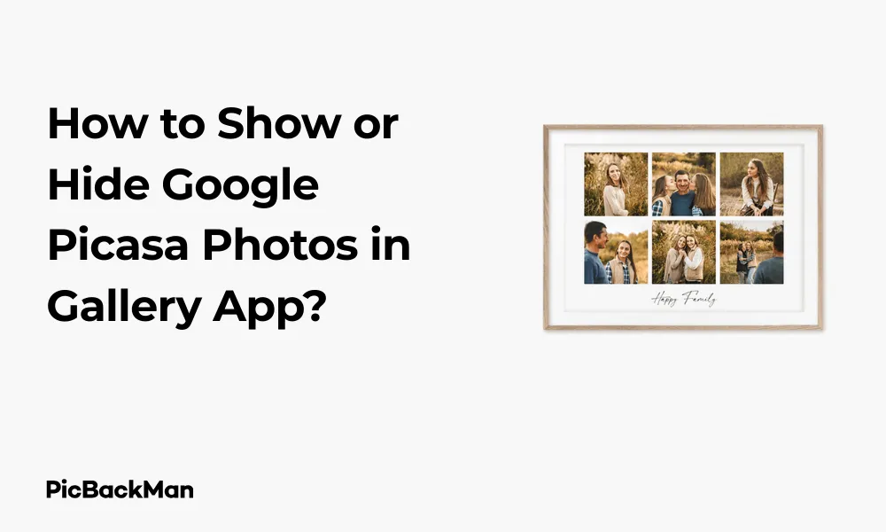 How to Show or Hide Google Picasa Photos in Gallery App