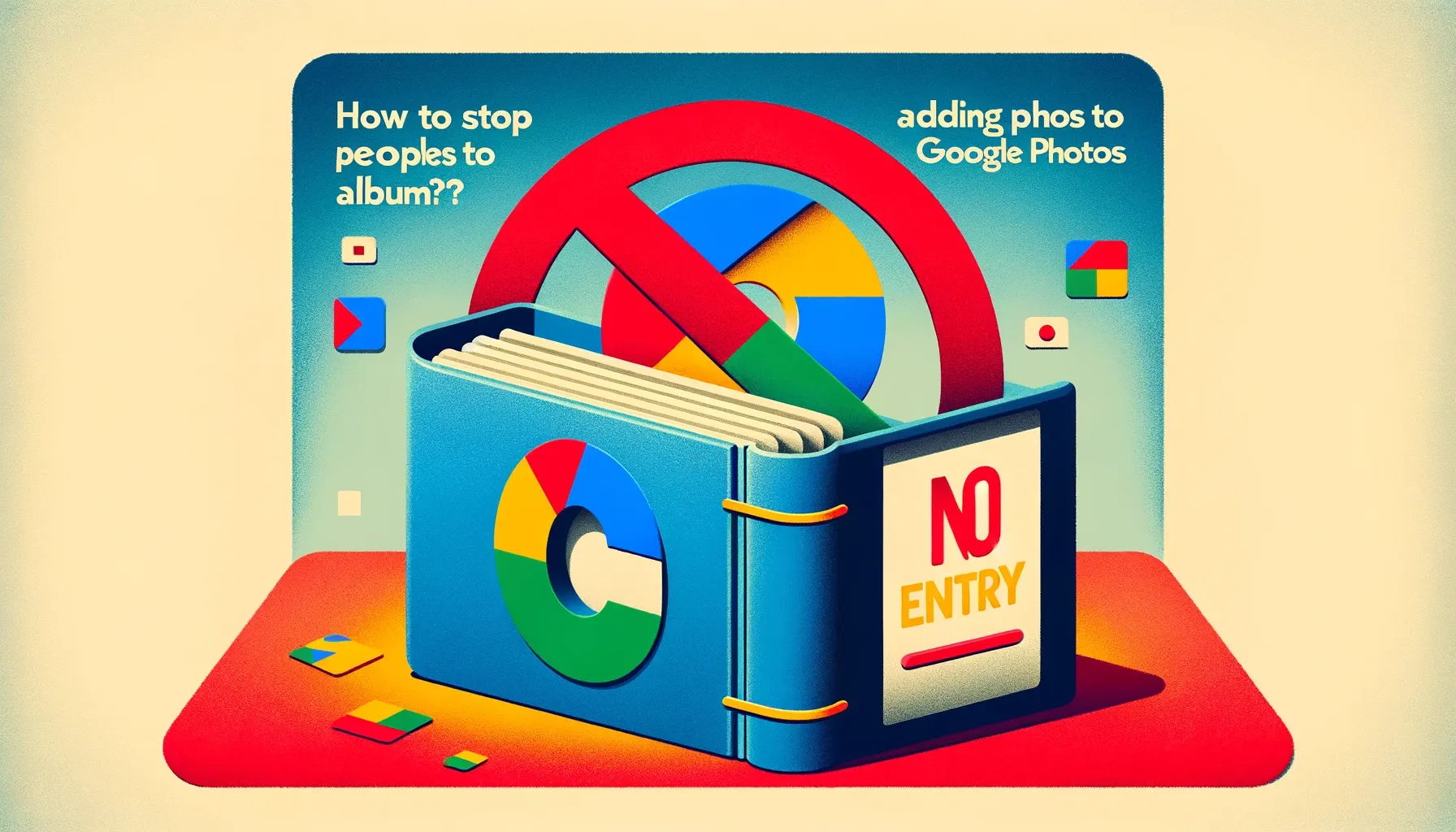 How to stop people from adding photos to Google Photos album