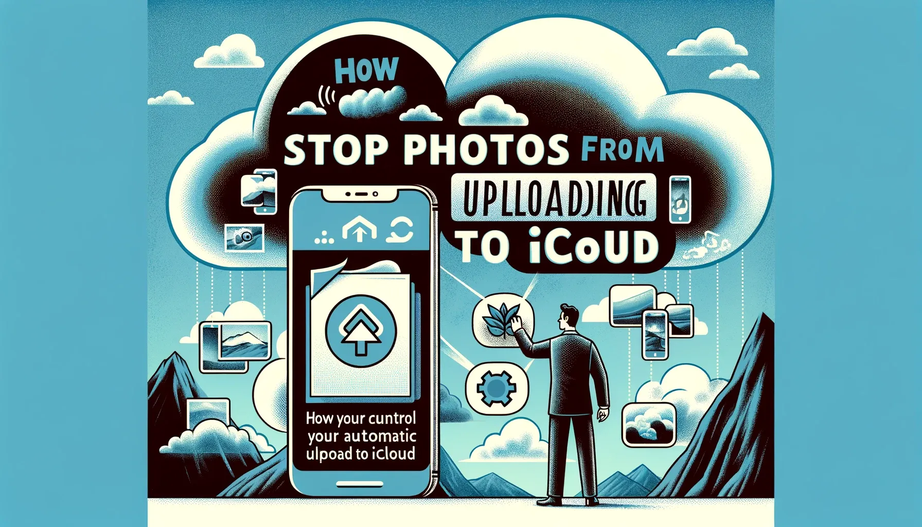 How to stop photos from uploading to iCloud?