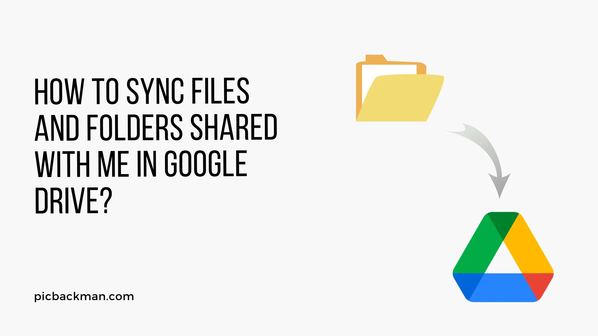 How to Sync Files and Folders Shared With Me in Google Drive