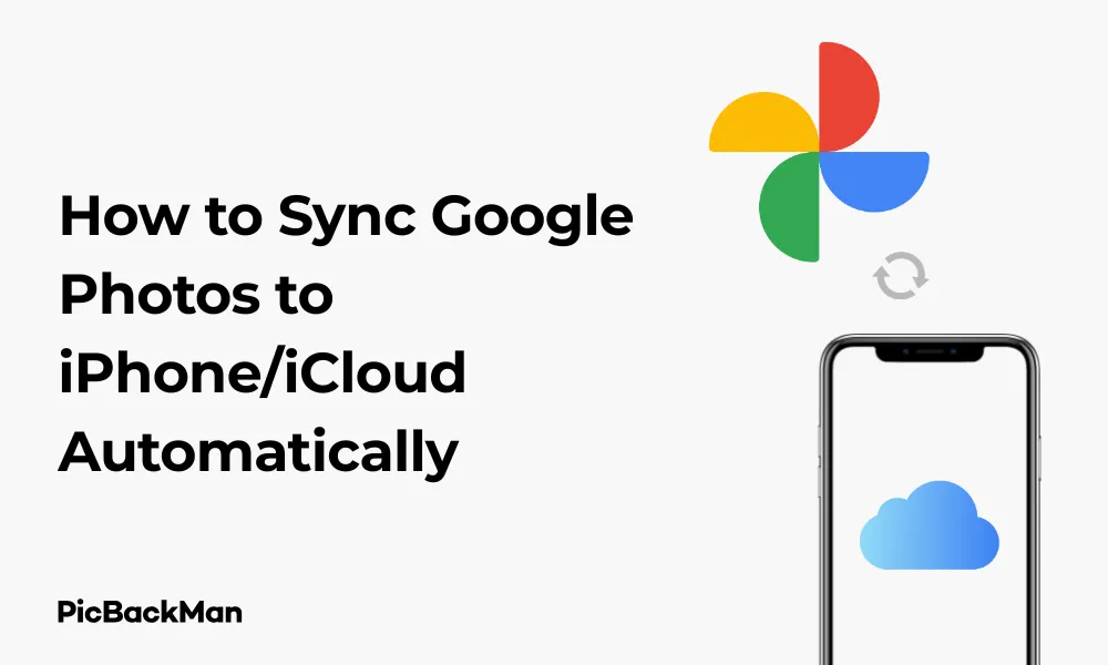 How to Sync Google Photos to iPhone/iCloud Automatically
