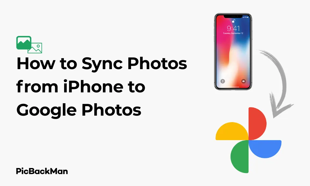 How to Sync Photos from iPhone to Google Photos
