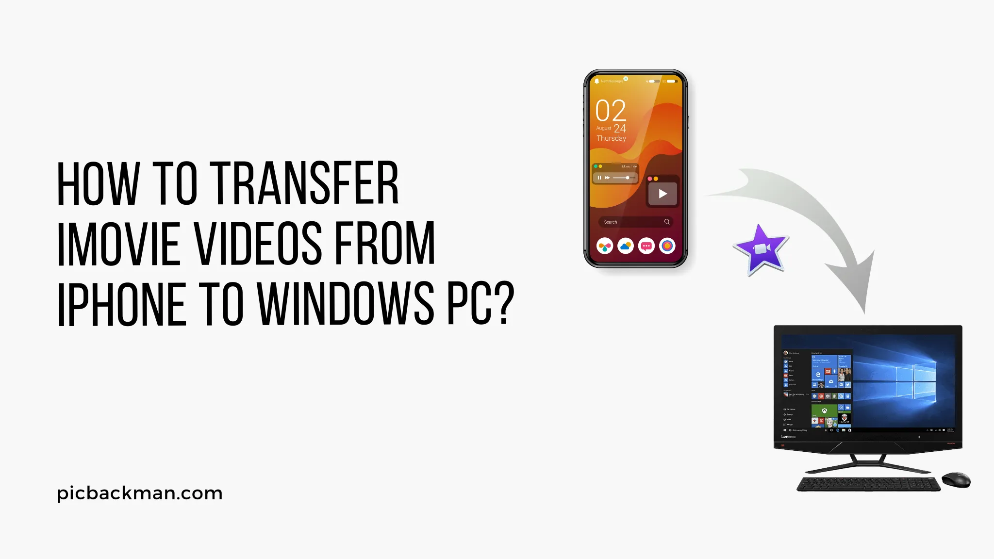 How to Transfer iMovie Videos from iPhone to Windows PC