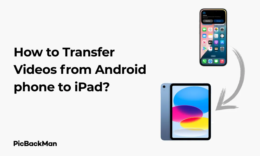 How to Transfer Videos from Android phone to iPad