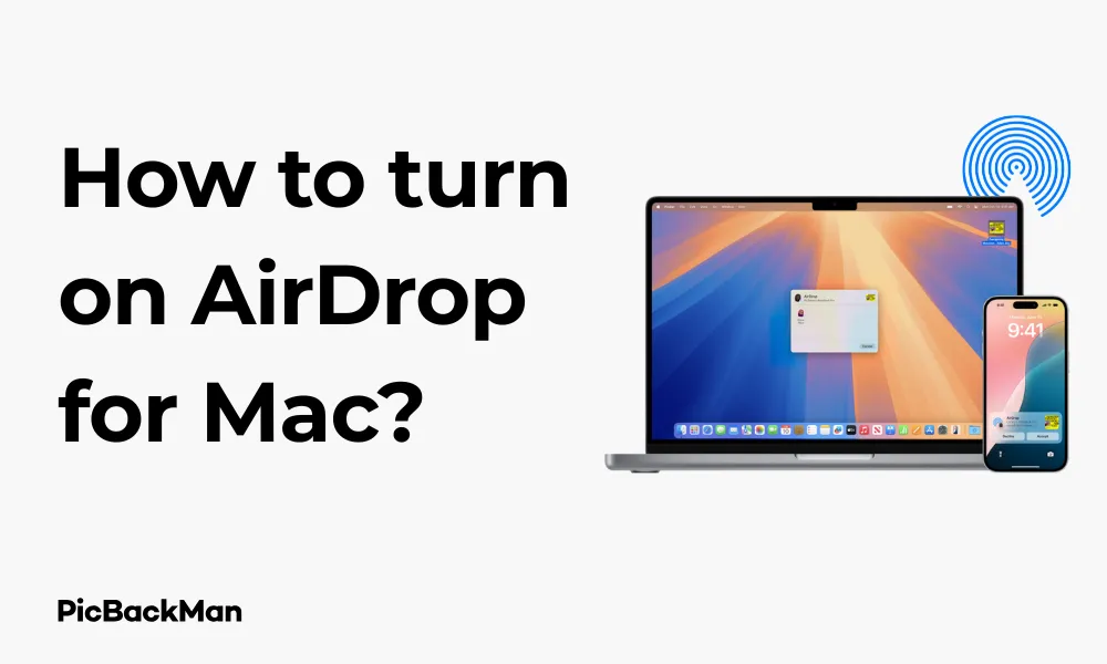 How to turn on AirDrop for Mac