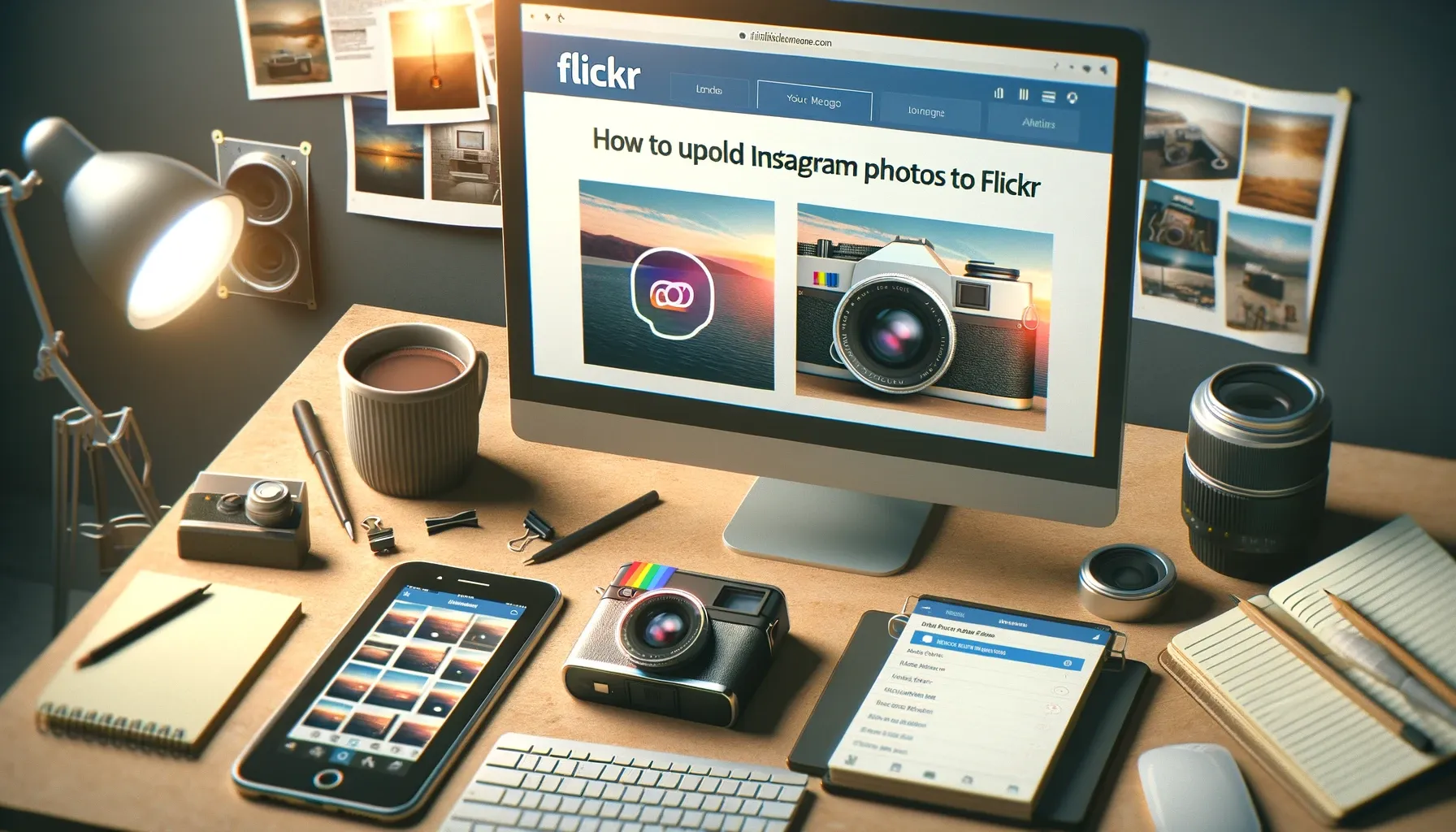 How to upload Instagram photos to Flickr?