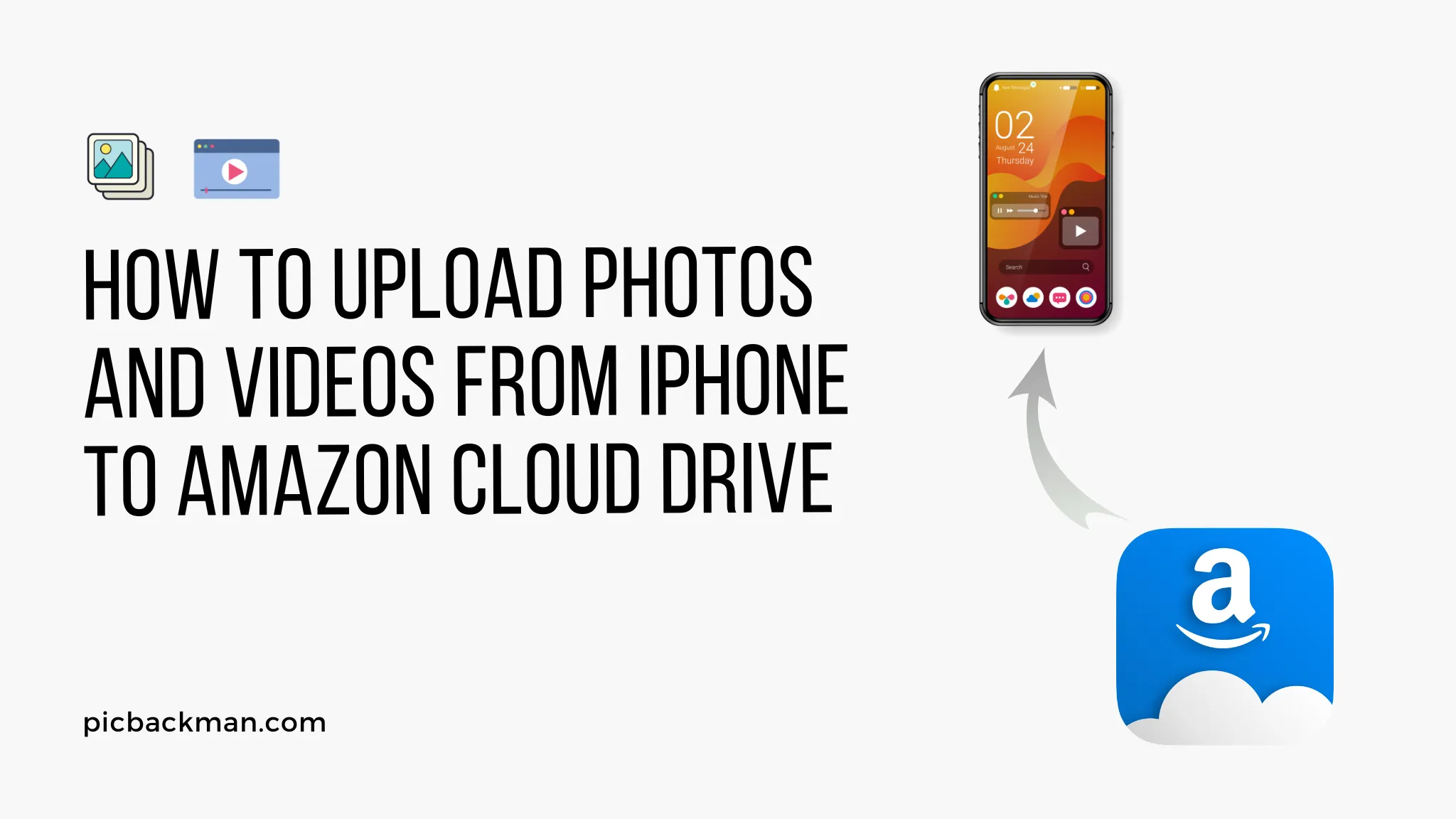 How to Upload Photos and Videos from iPhone to Amazon Cloud Drive