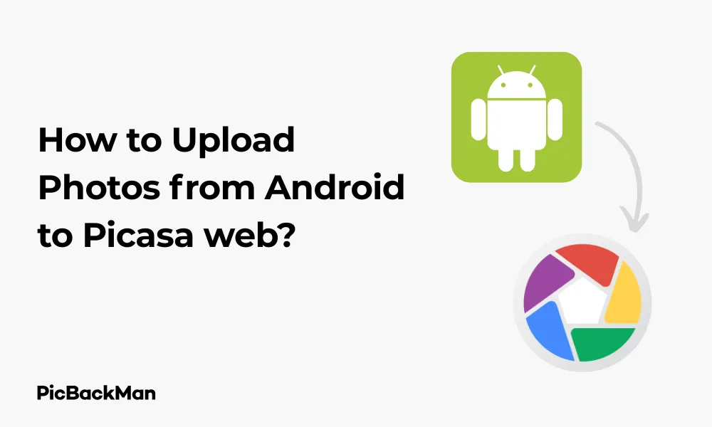 How to Upload Photos from Android to Picasa web