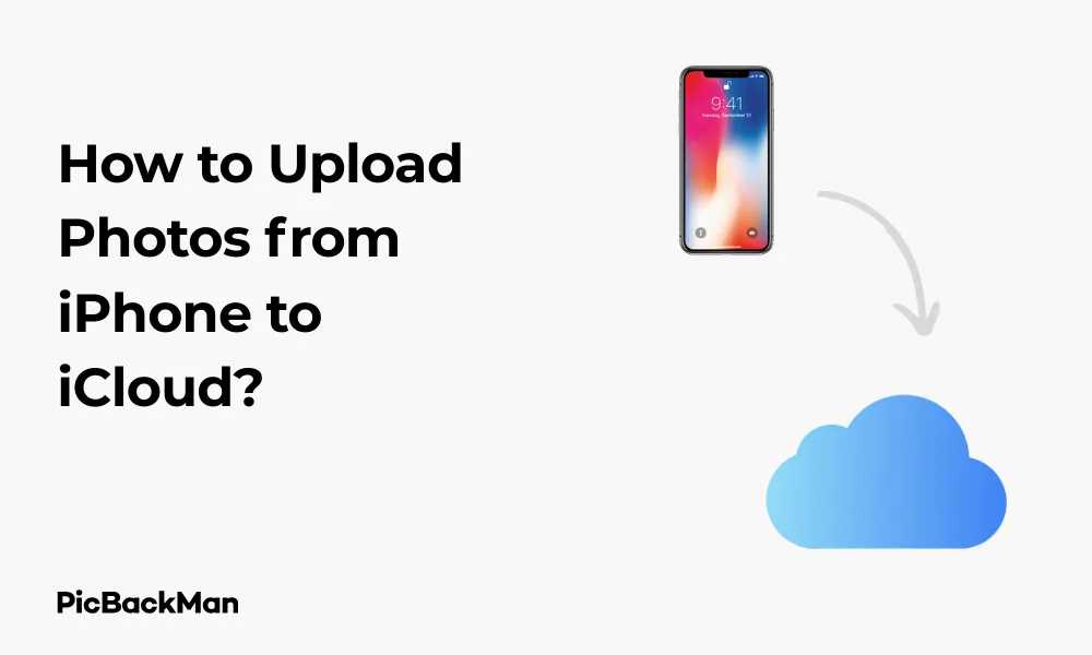 How to Upload Photos from iPhone to iCloud