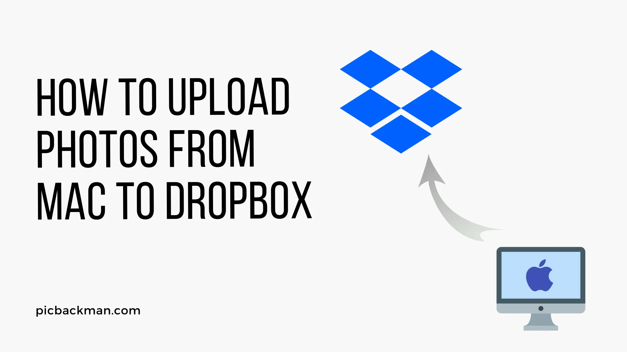 How to Upload Photos from Mac to Dropbox?