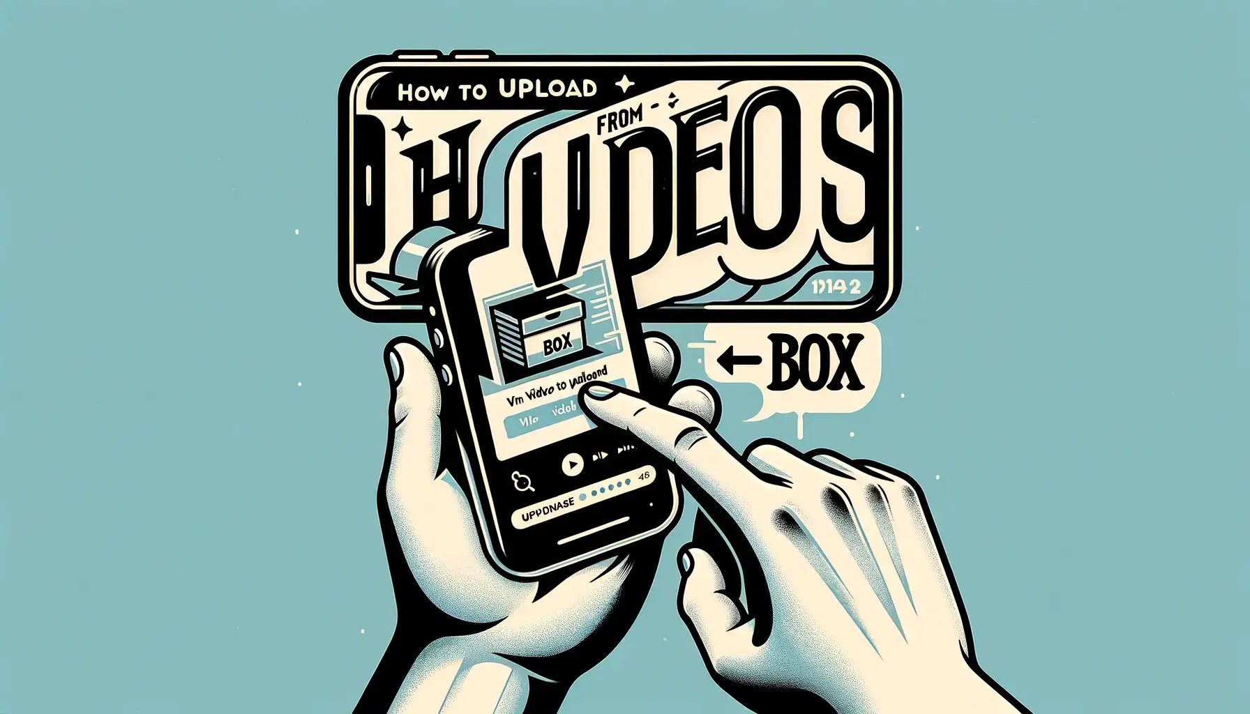 How to upload videos from iPhone to Box